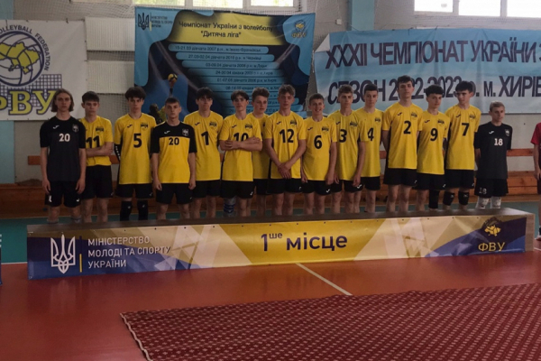 Волейболісти з Тернополя перемогли на Чемпіонаті України