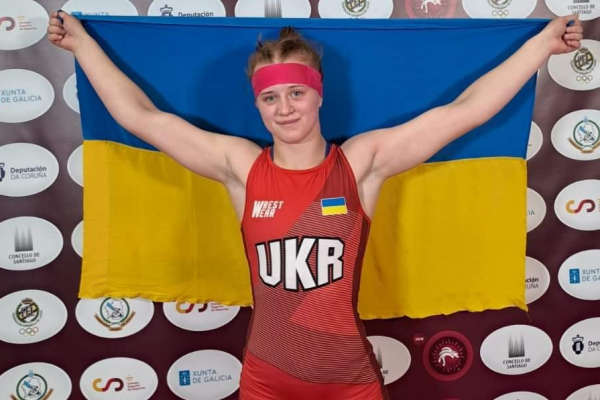 Студентка ЗУНУ стала чемпіонкою з боротьби на чемпіонаті Європи