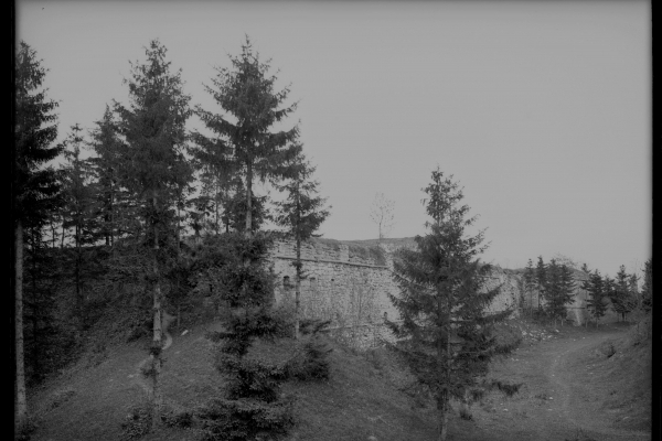 Замок у Збаражі на фото 1930 року