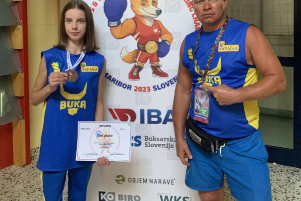 Тернопільська боксерка здобула «срібло» на чемпіонаті Європи у Словенії