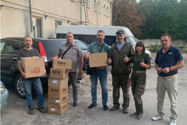 Продукти та ліки від «Української команди» отримали воїни на Запорізькому, Лиманському та Херсонському напрямках