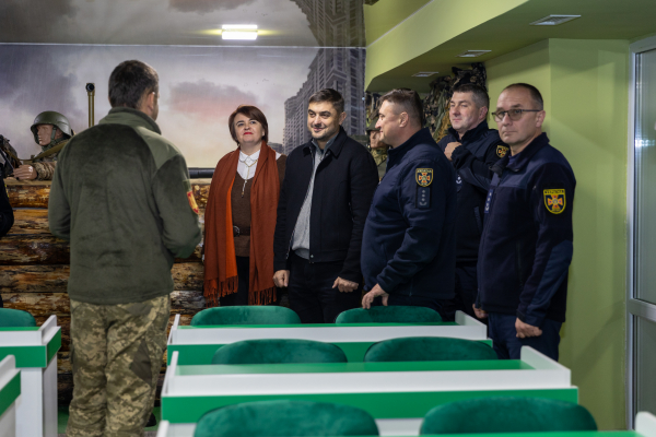 На Тернопільщині відкрили клас «Захисту України та безпеки життєдіяльності»