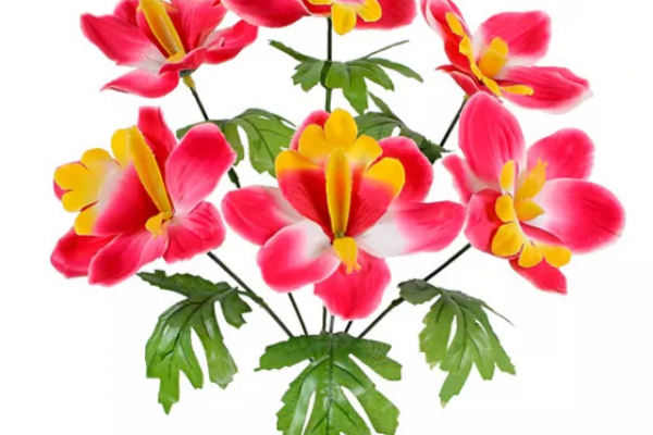 Філософія кольору у декорі з штучними квітами
