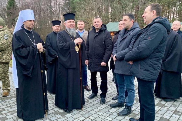 На Тернопільщину з візитом прибув предстоятель ПЦУ митрополит Епіфаній
