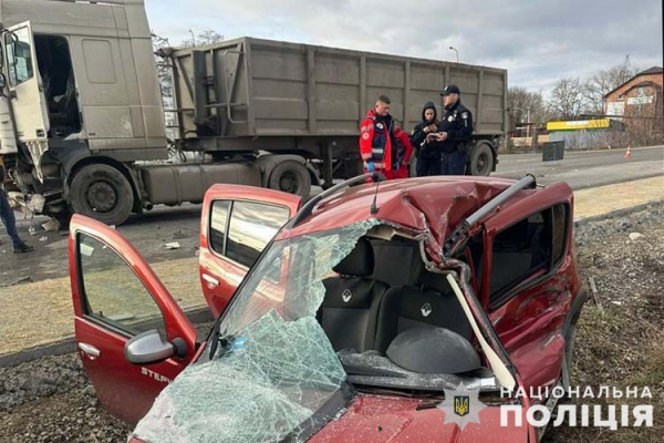 У ДТП в Тернополі загинув водій