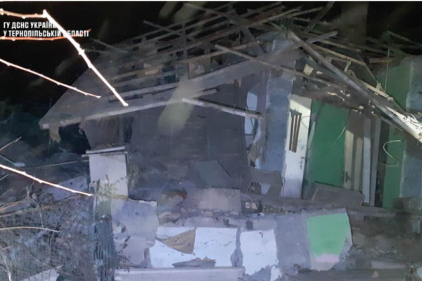 Через вибух газу на Тернопільщині травмувався власник будинку