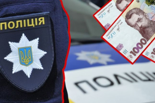 На Тернопільщині водій давав патрульним хабар 20000 грн